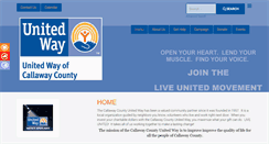 Desktop Screenshot of callawayunitedway.com
